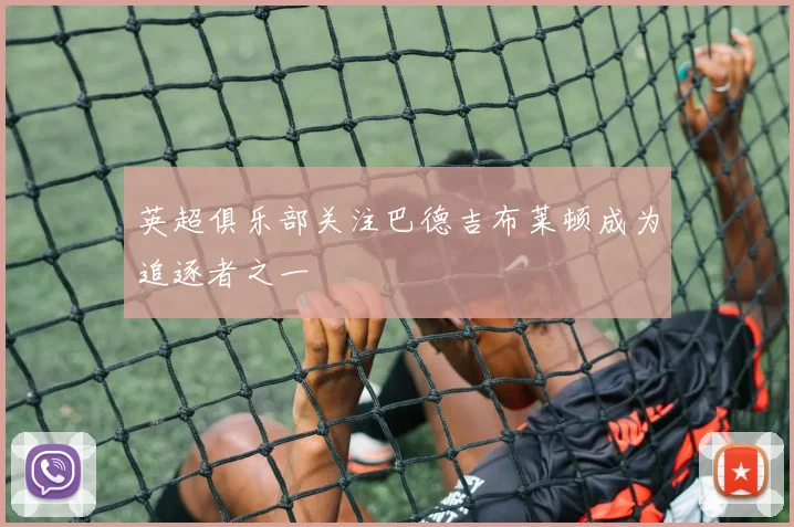 英超俱乐部关注巴德吉布莱顿成为追逐者之一